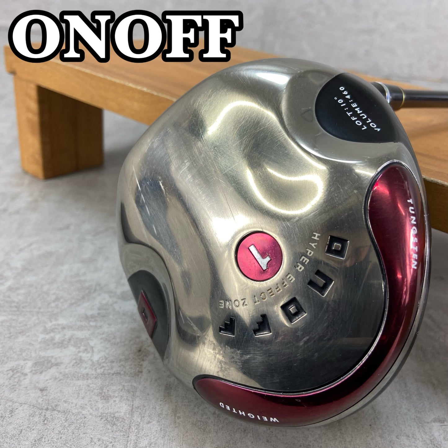 ONOFF AKA 2008年 メンズゴルフ ドライバー DR 45.25インチ 10° D-0 S 右利き オノフ