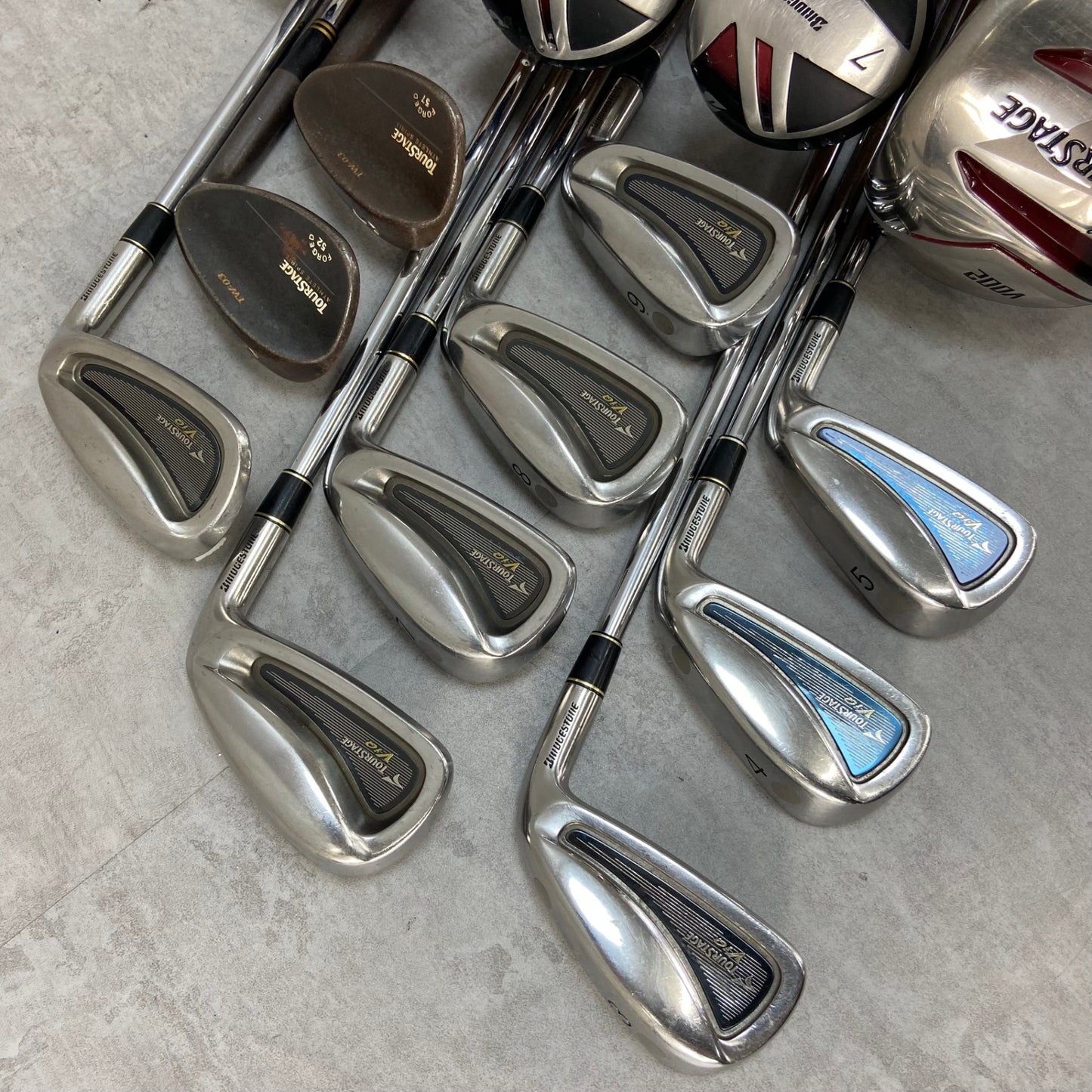 ブリヂストン NIKE メンズゴルフ クラブセット 14本セット 右利き用 BRIDGESTONE TOURSTAGE