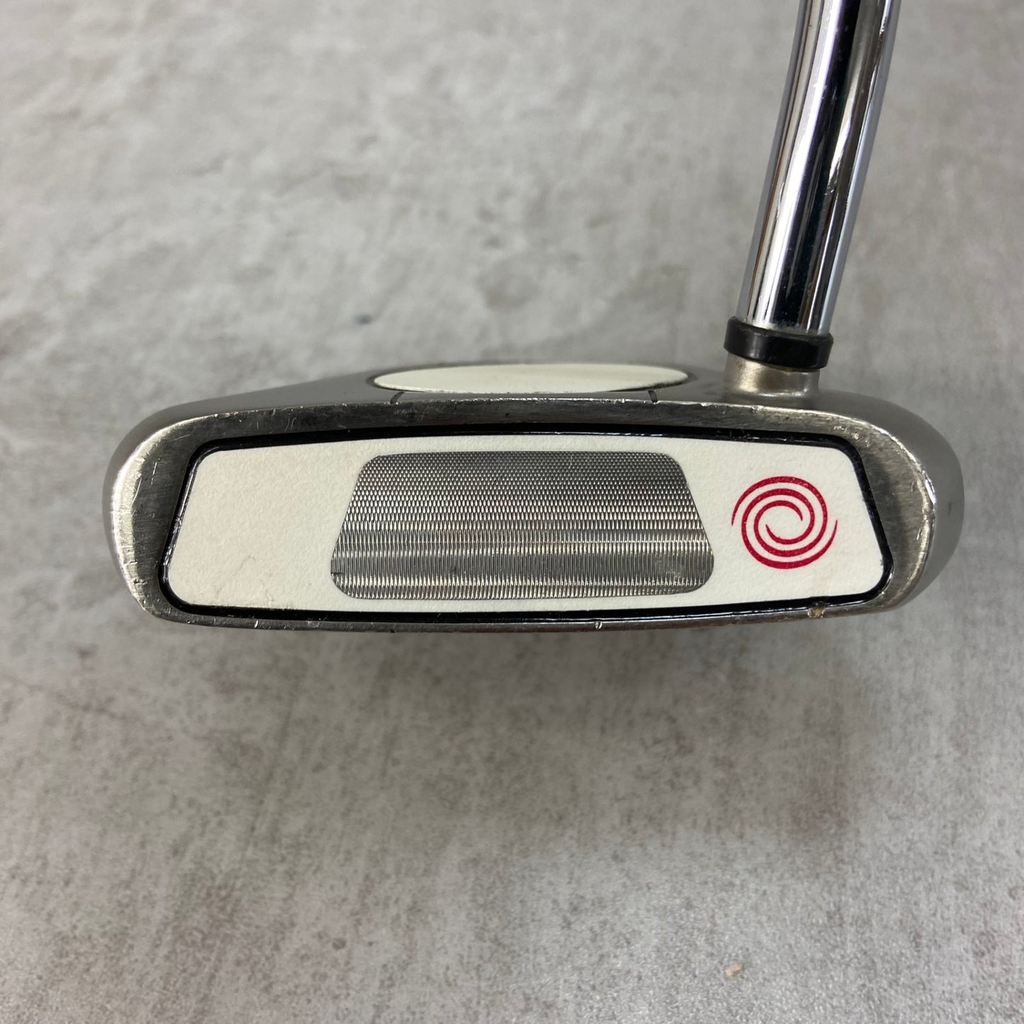 中尺 オデッセイ ミッド ホワイトスチール 2ボール メンズゴルフ パター 右利き用 ODYSSEY MID WHITE STEEL 2-BALL