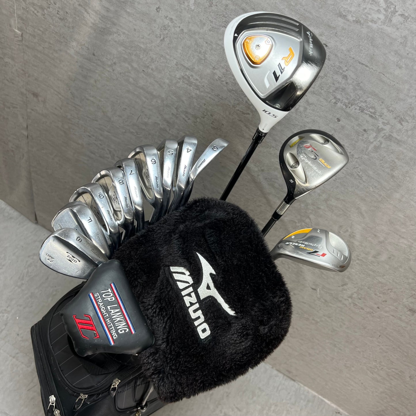テーラーメイド ミズノ メンズゴルフ クラブセット 14本 右利き用 TaylorMade Mizuno