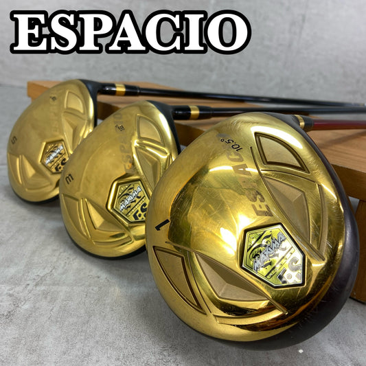 リョーマゴルフ ESPACIO メンズ ドライバー 3、5W ウッド3本まとめ RYOMA GOLF エスパシオ