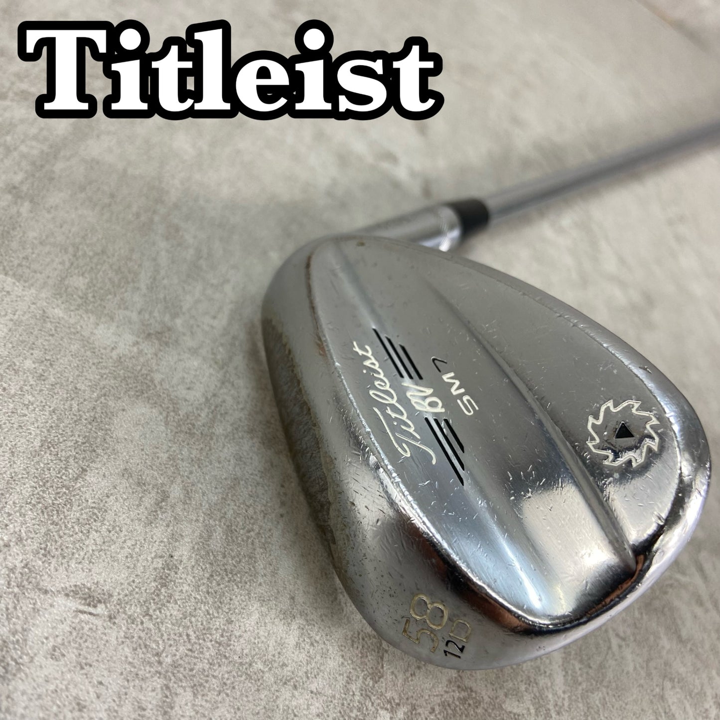 タイトリスト ボーケイデザイン SM7 Dグラインド メンズゴルフ サンドウェッジ 右利き用 Titleist VOKEY DESIGN