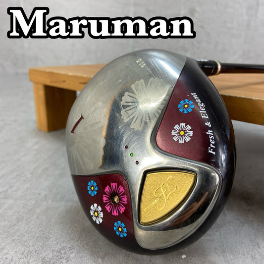 maruman FL Fresh&Elegant レディースゴルフ ドライバー DR 44.5インチ 11.5° B-6 A 右利き マルマン