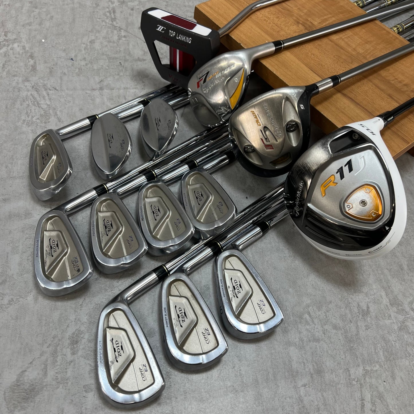 テーラーメイド ミズノ メンズゴルフ クラブセット 14本 右利き用 TaylorMade Mizuno