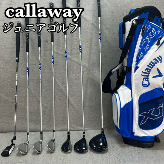 キャロウェイ Xj ジュニアゴルフ クラブセット 7本 右利き用 Callaway 子供