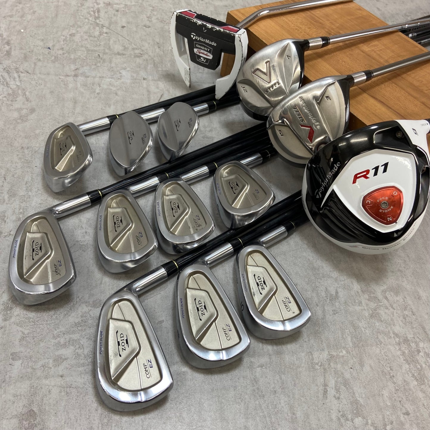 テーラーメイド ミズノ メンズゴルフ クラブセット 14本 右利き用 TaylorMade MIZUNO