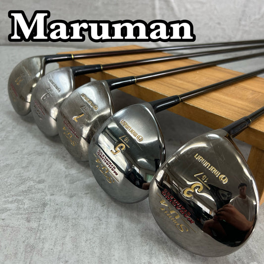 マルマン シャトル U-4 メンズゴルフ フェアウェイウッドセット 5本 R 右利き用 maruman SHUTTLE