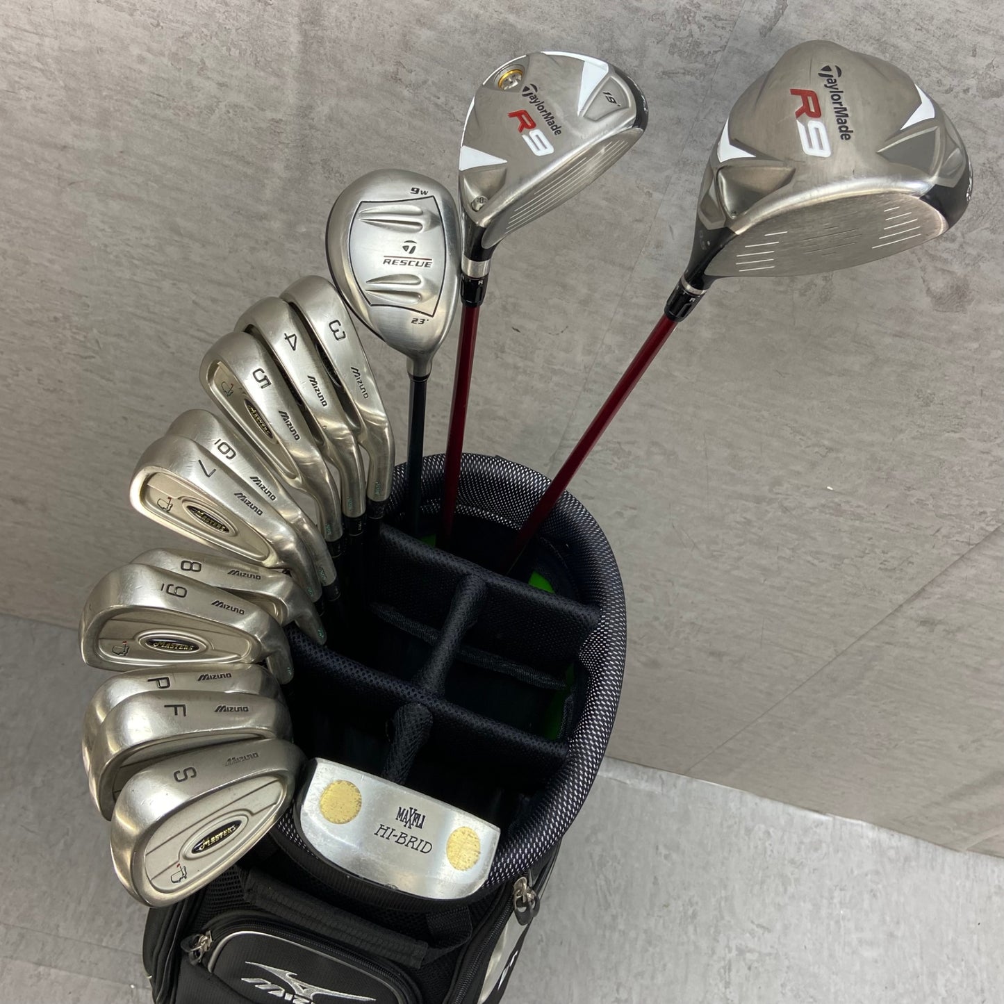 テーラーメイド ミズノ メンズゴルフ クラブセット 14本 右利き用 TaylorMade MIZUNO