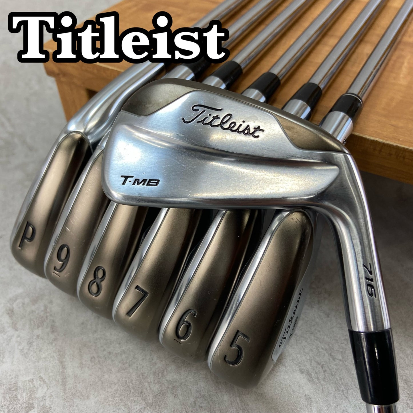 タイトリスト T-MB メンズゴルフ アイアンセット 7本 右利き用 Titleist