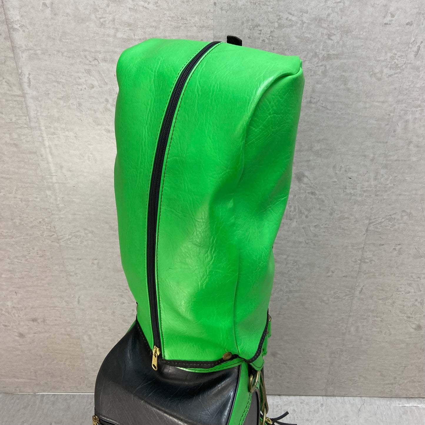 ベルディングスポーツ ゴルフ用 キャディバッグ カート式 本皮 レザー BELDING SPORTS