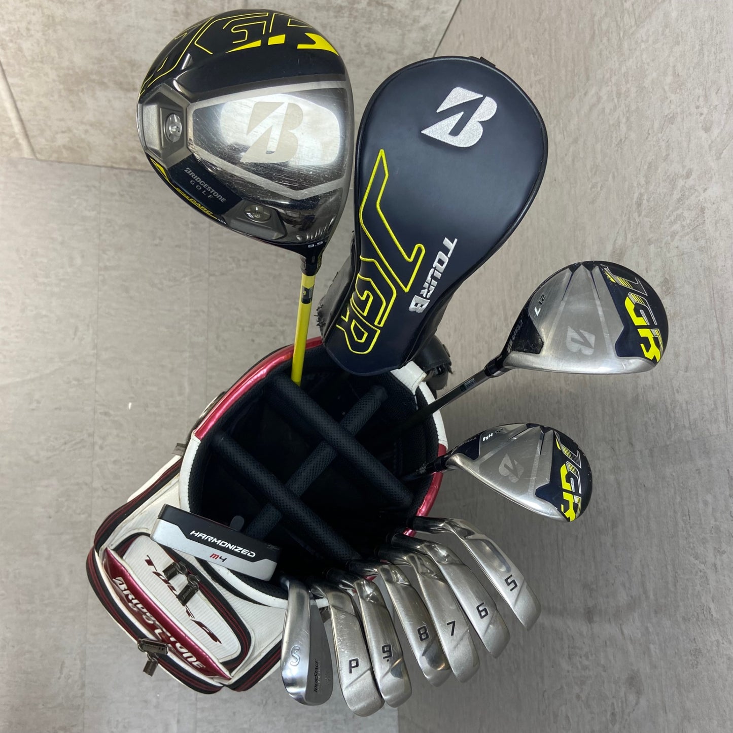 ブリヂストン ツアーステージ メンズゴルフ クラブセット 12本 右利き用 BRIDGESTONE TOURSTAGE