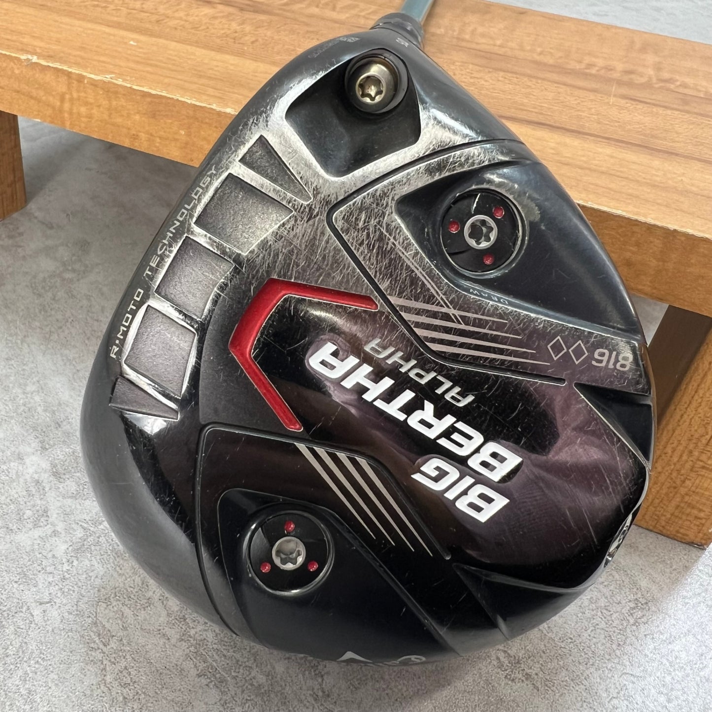 キャロウェイ ビッグバーサアルファ 816 メンズゴルフ ドライバー 6S 右利き用 Callaway  BIG BERTHA ALPHA