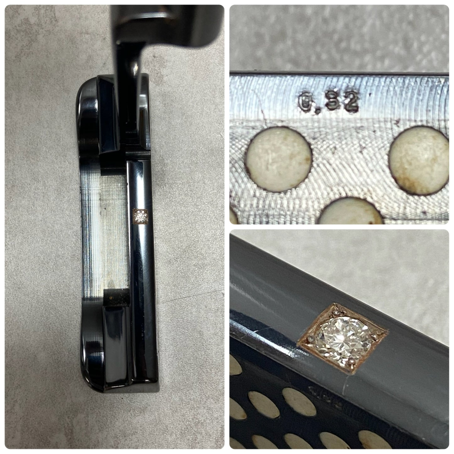 ダイヤモンド 0.32カラット スコッティキャメロン ニューポート Tel3 メンズゴルフ パター 右利き用 ロングネック SCOTTY CAMERON NEWPORT