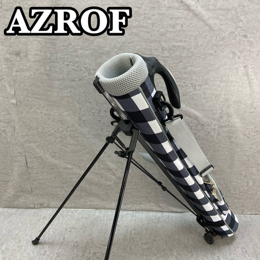 アズロフ ゴルフバッグ クラブケース スタンド式 AZROF