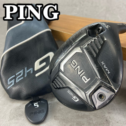 PING G425 MAX メンズゴルフ 5W X 右利き用 フェアウェイウッド クリーク ピン