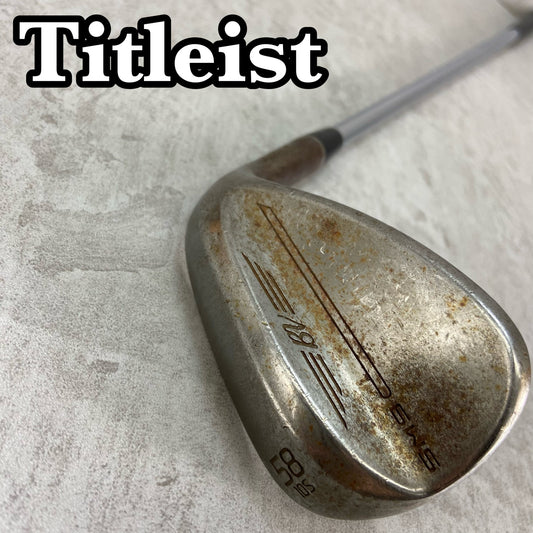 タイトリスト ボーケイデザイン SM9 S GRIND メンズゴルフ サンドウェッジ SW 右利き用 S ノーメッキ Titleist VOKEYDESIGN