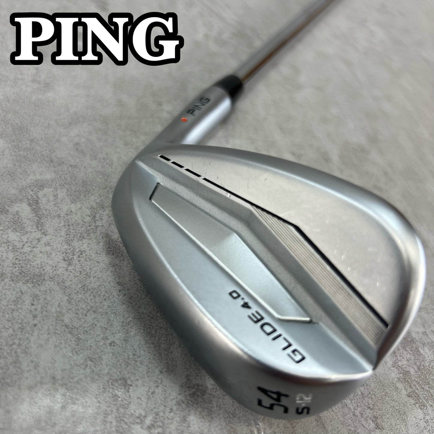 PING グライド 4.0 メンズゴルフ アプローチウェッジ S200 右利き用 AW ピン GLIDE