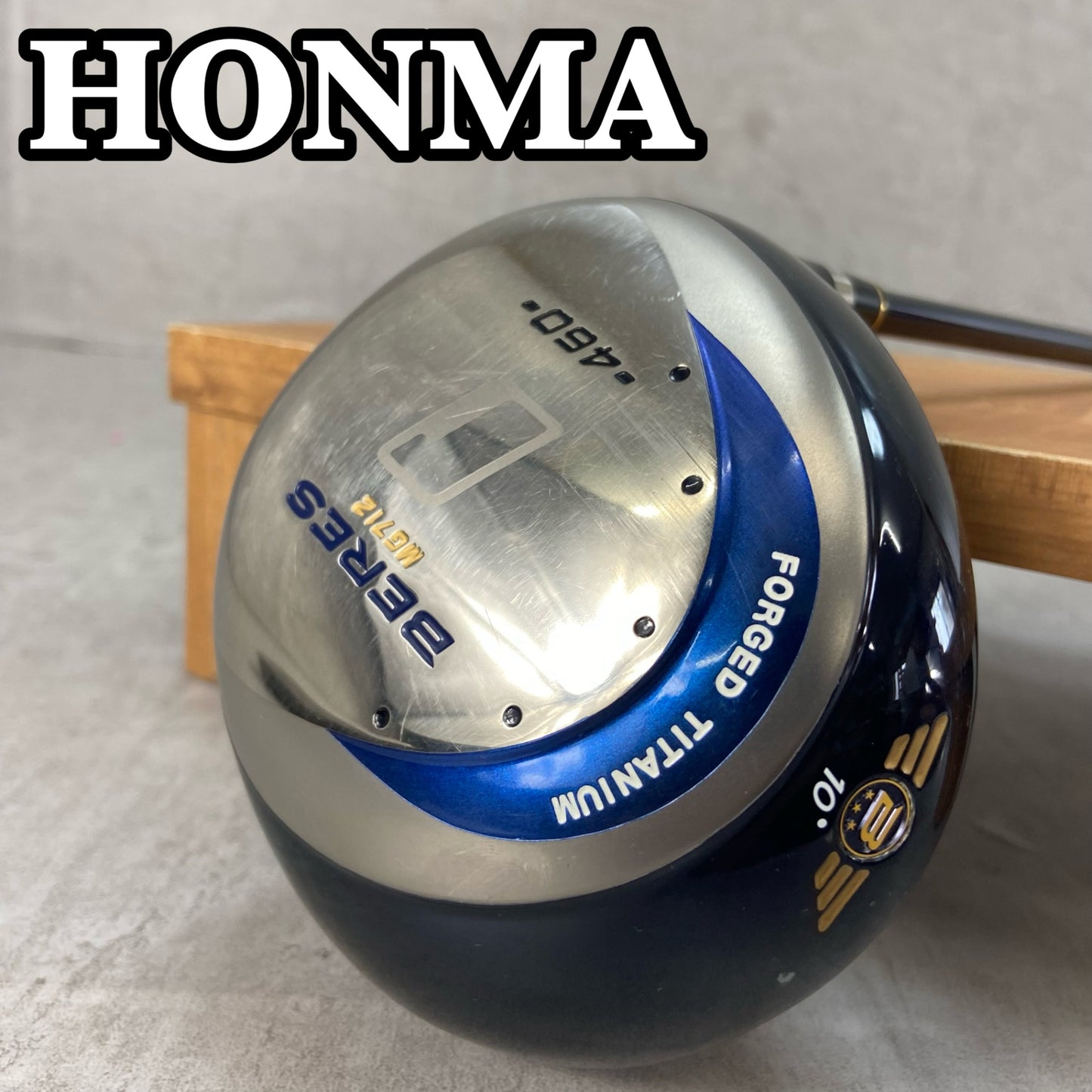 ホンマ ベレス MG712 3スター メンズゴルフ ドライバー R 右利き用 HONMA BERES