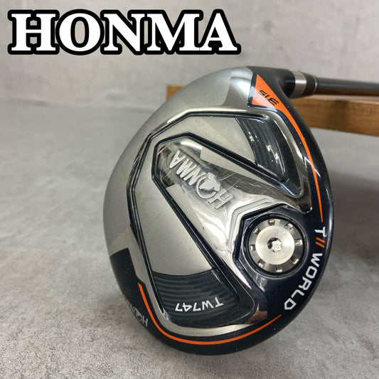 ホンマ ツアーワールド TW747 メンズゴルフ3W S 右利き用 フェアウェイウッド スプーン HONMA