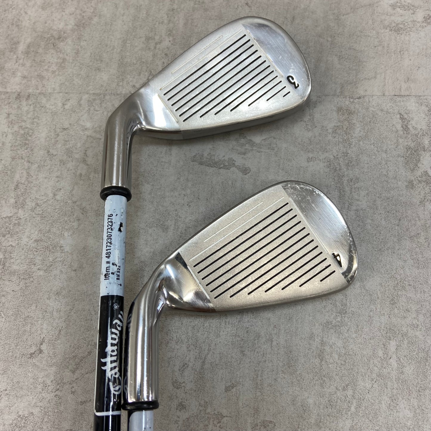 キャロウェイ X22 メンズゴルフ アイアンセット 2本 R 右利き用 3番 4番 ロング Callaway
