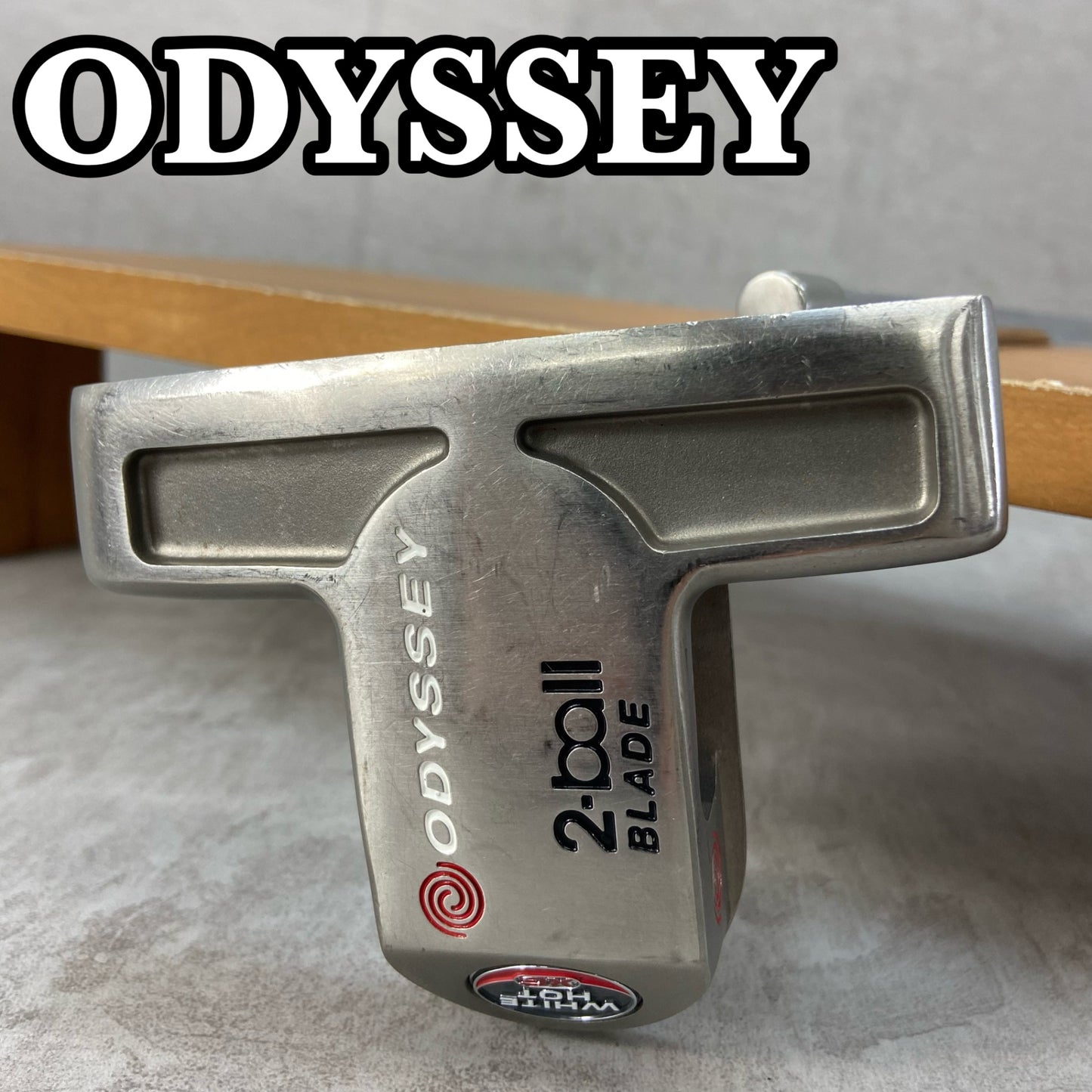 オデッセイ ホワイトホット XG 2ボール ブレード メンズゴルフ パター 右利き用 ODYSSEY WHITW HOT XG 2・ball BLADE