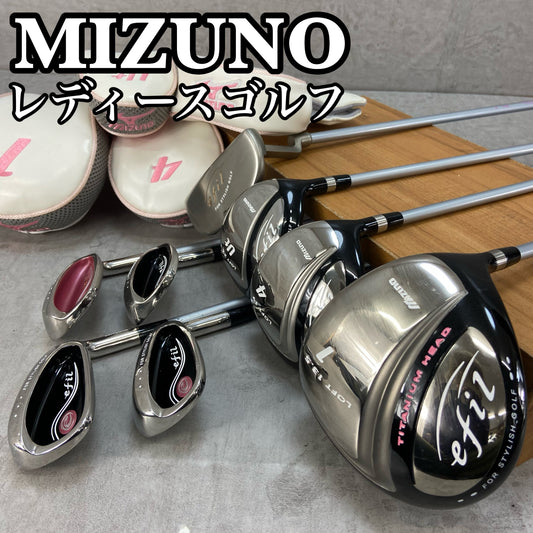 ミズノ エフィル レディースゴルフ クラブセット 8本 L 右利き用 Mizuno efil
