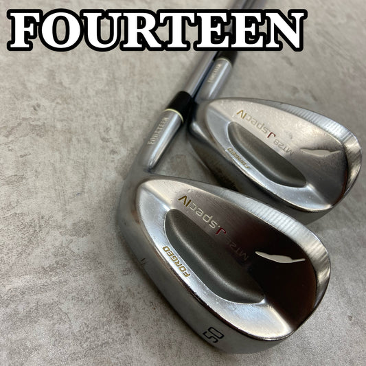 フォーティーン MT28 J.specⅣ メンズゴルフ ウェッジセット 2本 R 右利き用 50° 56° アプローチ サンド FOURTEEN