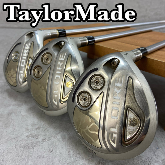 テーラーメイド グローレ レディースゴルフ ウッドセット 3本 L 右利き用 TaylorMade GLOIRE F