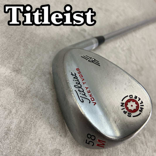 タイトリスト ボーケイ TVD58 M GRIND メンズゴルフ サンドウェッジ SW 右利き用 S200 Titleist VOKEY