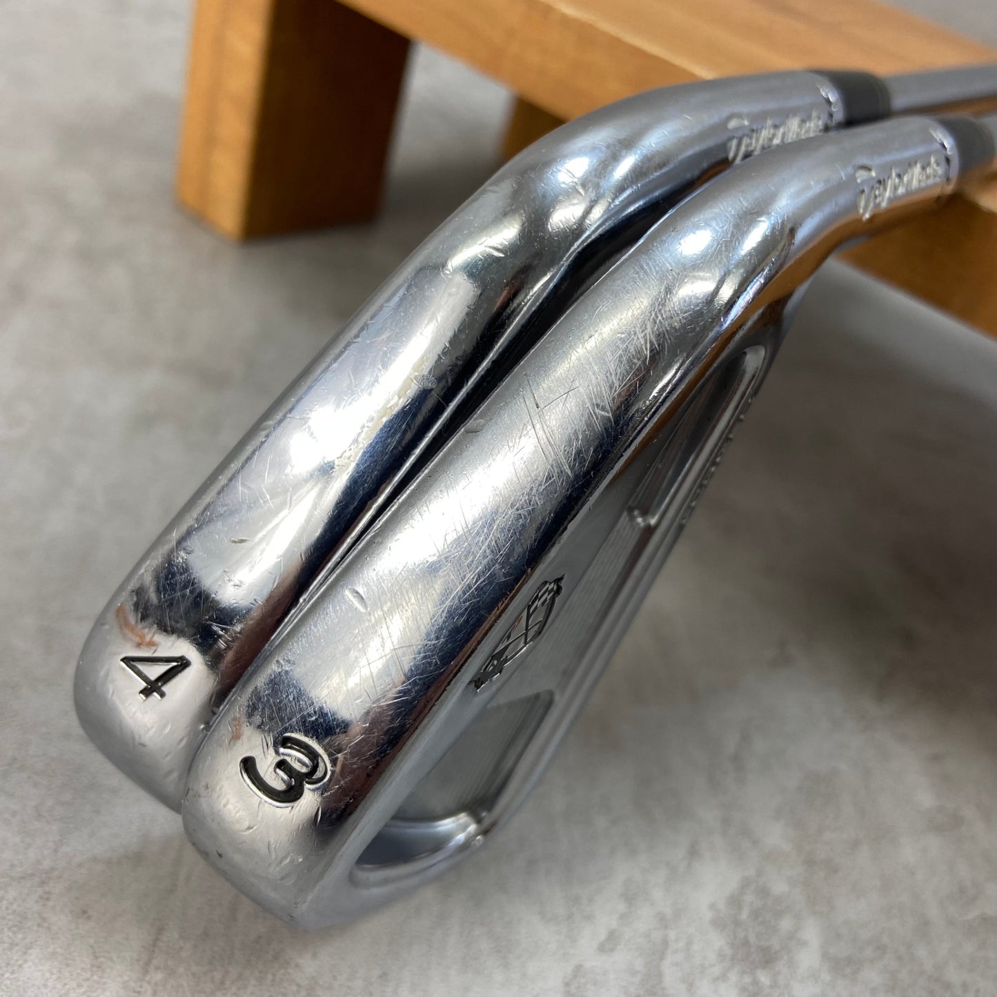 テーラーメイド TP rac FORGED メンズゴルフ アイアンセット 2本 S300 右利き用 3番 4番 ロング TaylorMade