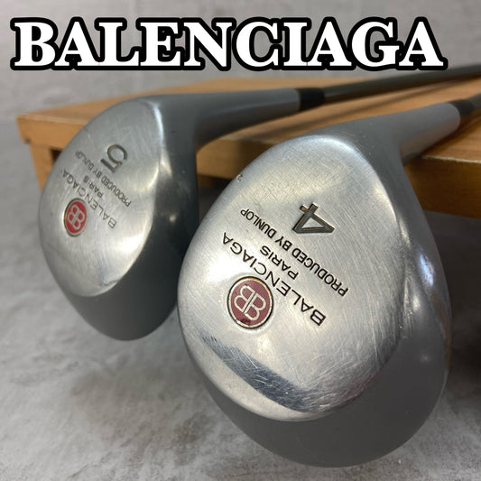 ダンロップ バレンシアガ レディースゴルフ メタルウッドセット 2本 L 右利き用 DUNLOP BALENCIAGA