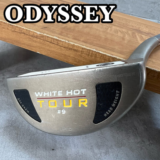 オデッセイ ホワイトホット ツアー #9 メンズゴルフ パター 右利き用 ODYSSEY WHITE HOT TOUR