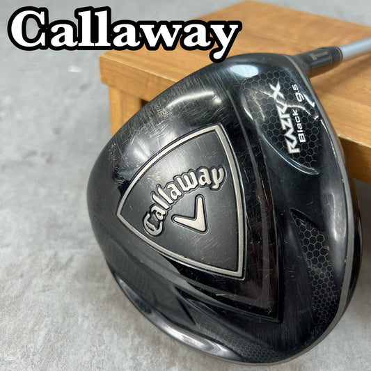 キャロウェイ レイザー X ブラック メンズゴルフ ドライバー S 右利き用 Callaway RAZR BLACK