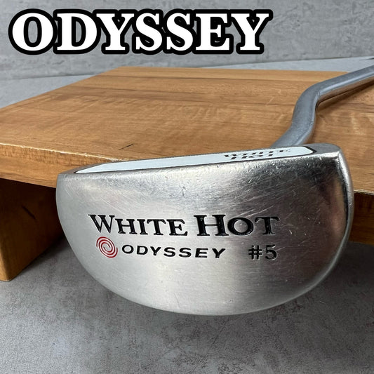 オデッセイ ホワイトホット ♯5 メンズゴルフ パター 右利き用 ODYSSEY WHITE HOT