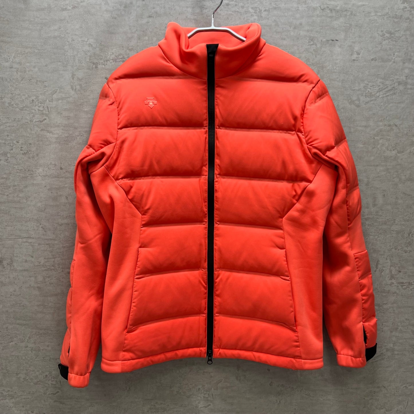 デサント メンズ ゴルフウェア アウター ダウンジャケット L オレンジ DESCENTE