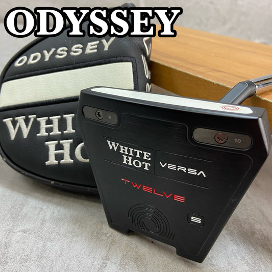 オデッセイ ホワイトホット ヴァーサ 12 メンズゴルフ パター 右利き用 ODYSSEY WHITE HOT VERSA TWELVE