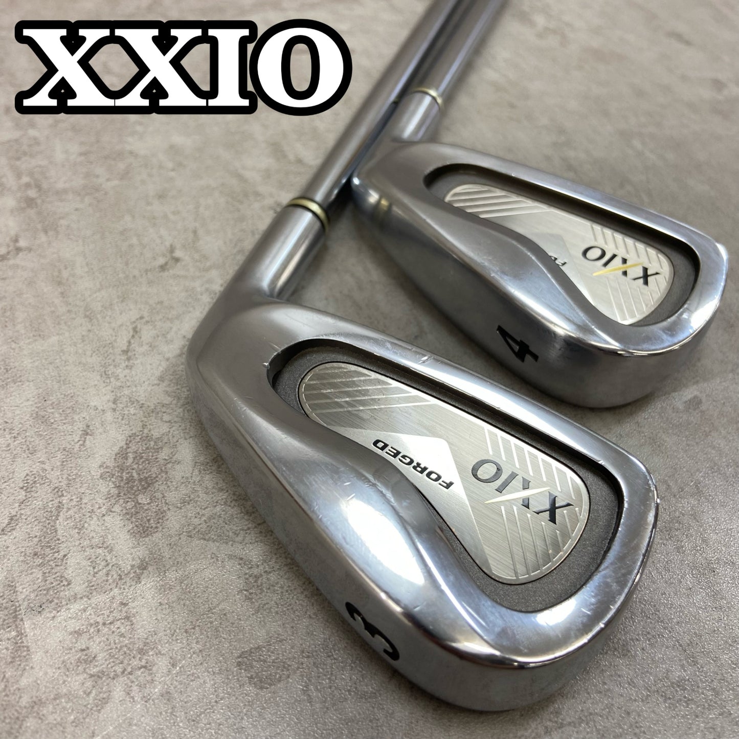 ゼクシオ フォージド 初代 メンズゴルフ アイアンセット 2本 R 右利き用 3番 4番 ロング XXIO FORGED