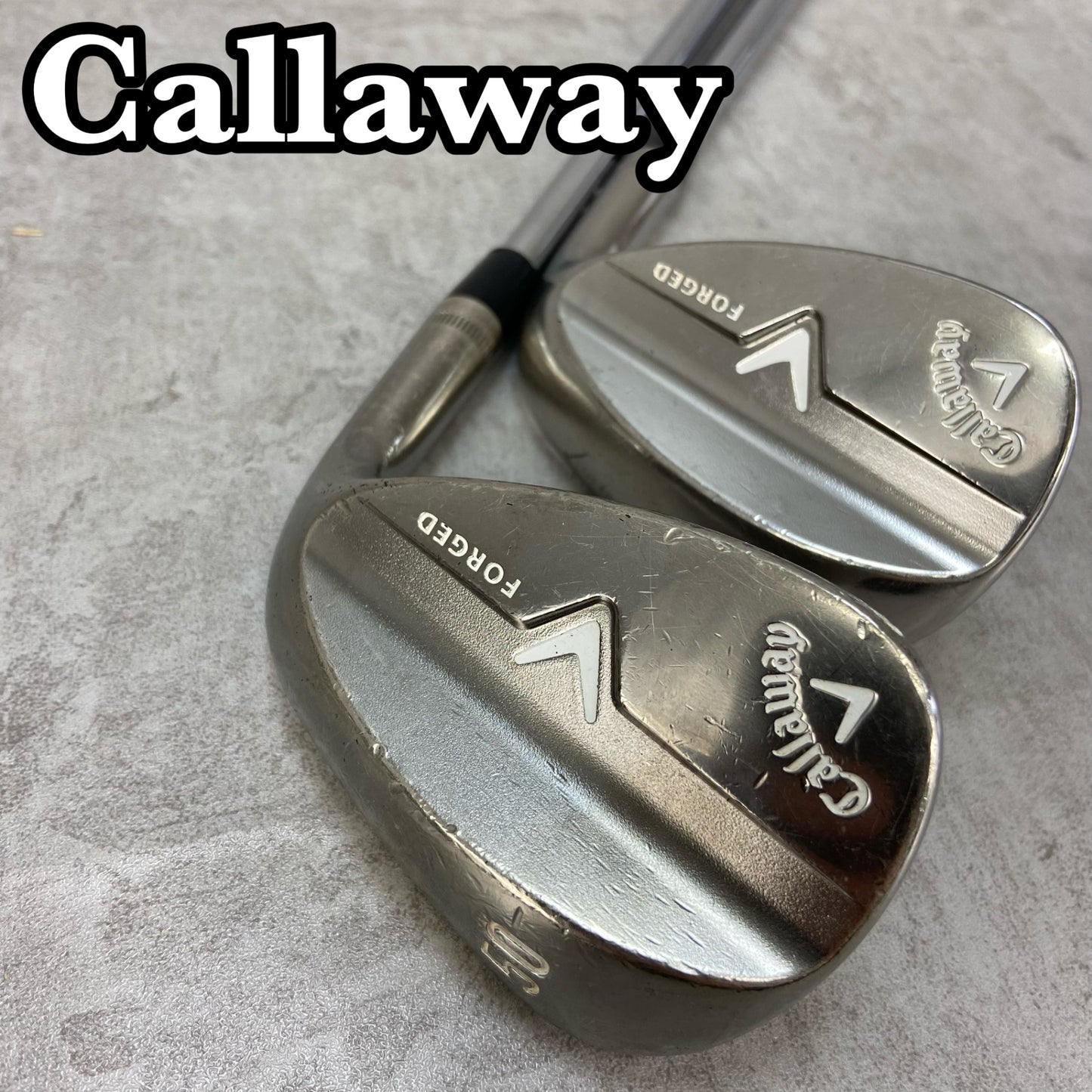 キャロウェイ フォージド メンズゴルフ ウェッジセット 2本 S400 右利き用 50° 56° Callaway FORGED