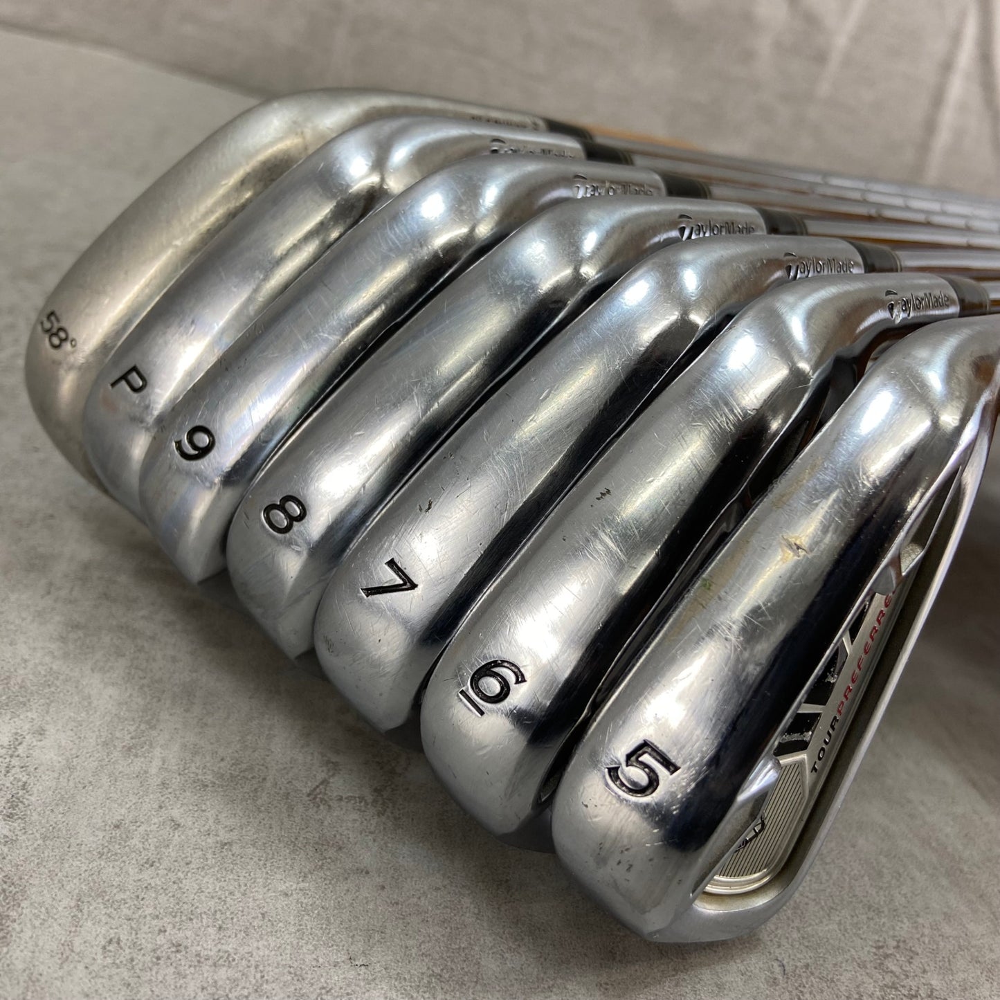 テーラーメイド ツアープリファード メンズゴルフ アイアンセット 7本 右利き用 X100 TaylorMade TOUR PREFERRED