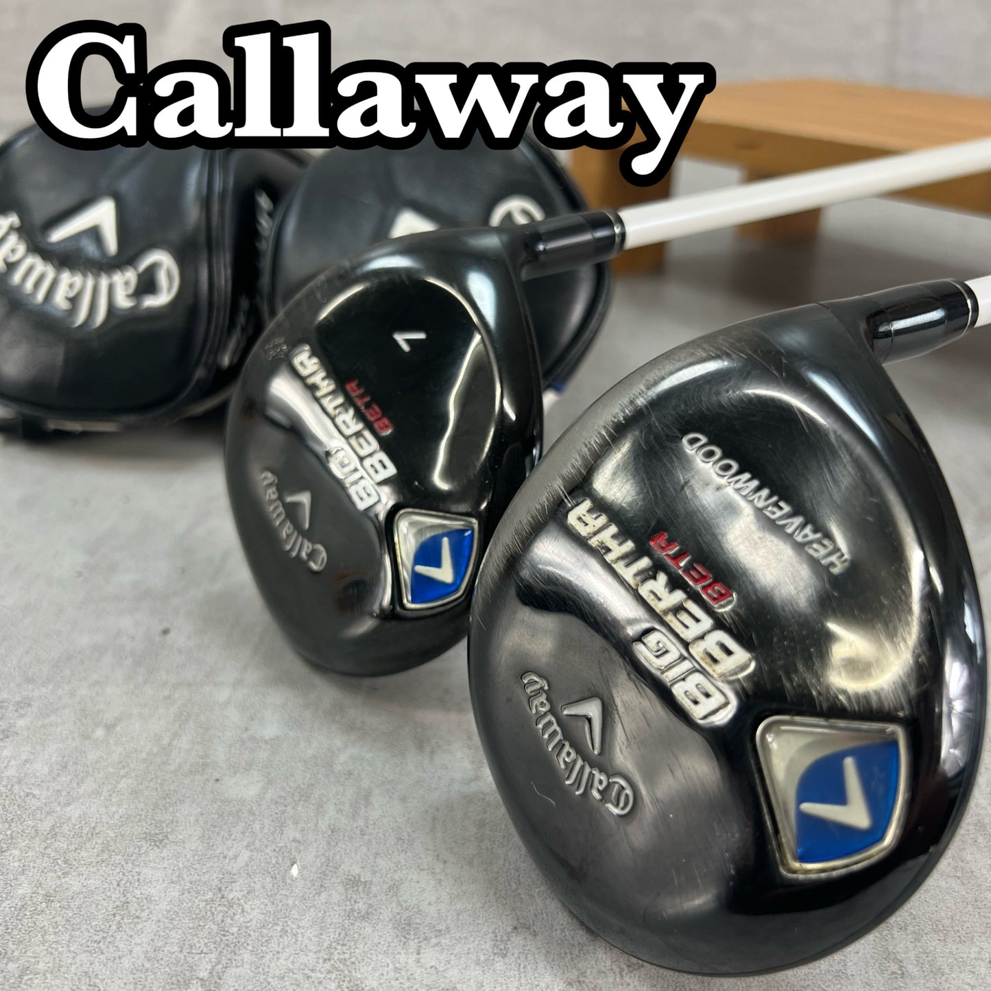 キャロウェイ ビッグバーサ ベータ メンズゴルフ フェアウェイウッドセット 2本 R 右利き用 Callaway BIGBERTHA BETA