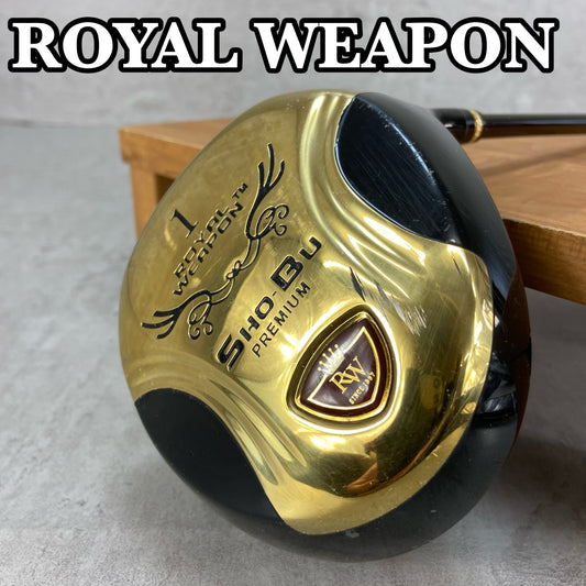 ロイヤルウェポン ショーブ メンズゴルフ ドライバー R 右利き用 ROYAL WEAPON SHO-BU PREMIUM