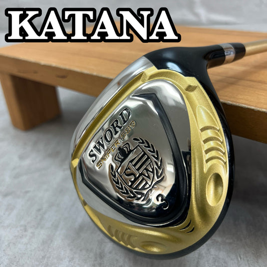 カタナ ソード スナイパー 589 メンズゴルフ 3W SR 右利き用 フェアウェイウッド KATANA SWORD SNIPER