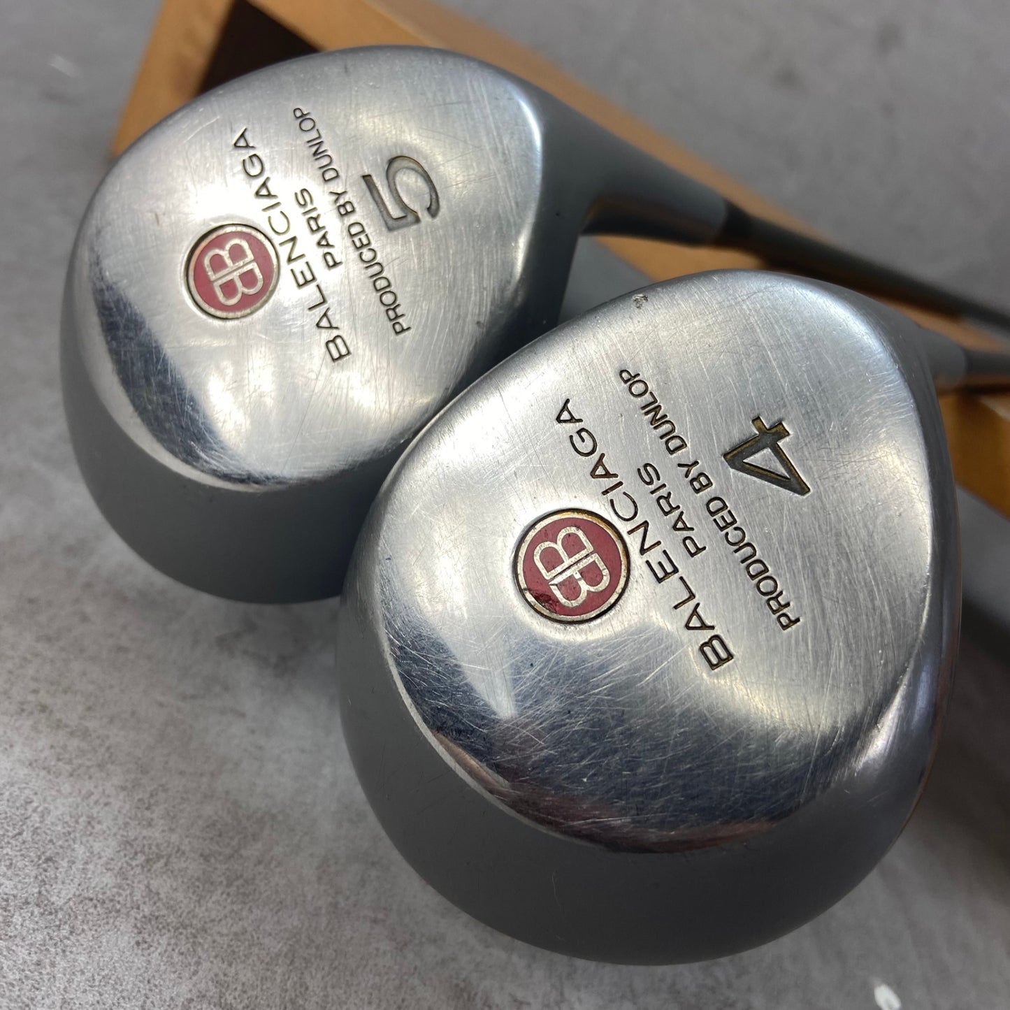 ダンロップ バレンシアガ レディースゴルフ メタルウッドセット 2本 L 右利き用 DUNLOP BALENCIAGA