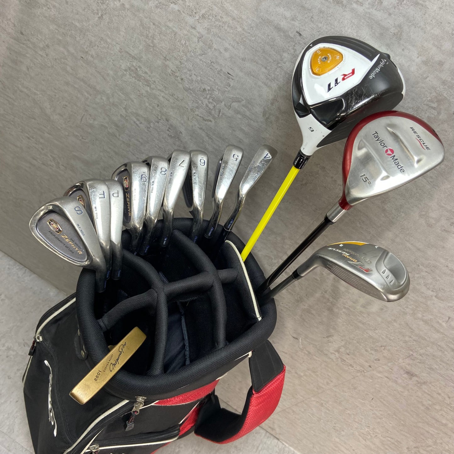 テーラーメイド ミズノ メンズゴルフ クラブセット 13本 右利き用 TaylorMade MIZUNO