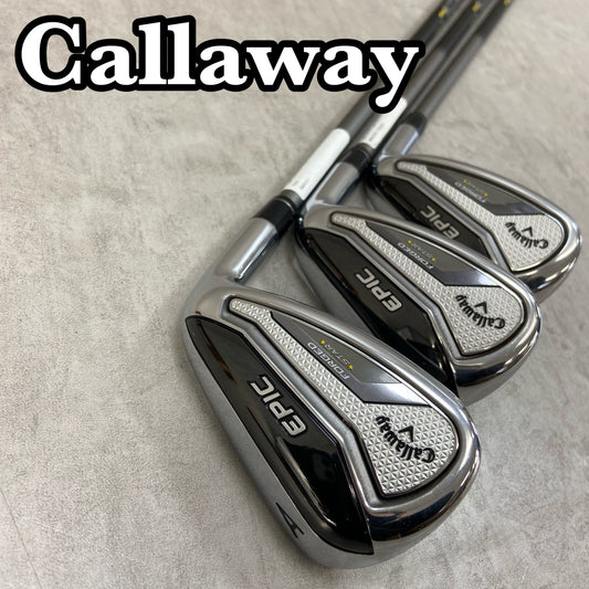 キャロウェイ エピックスター メンズゴルフ ウェッジセット 3本 R 右利き用 AW GW SW Callaway EPIC STAR