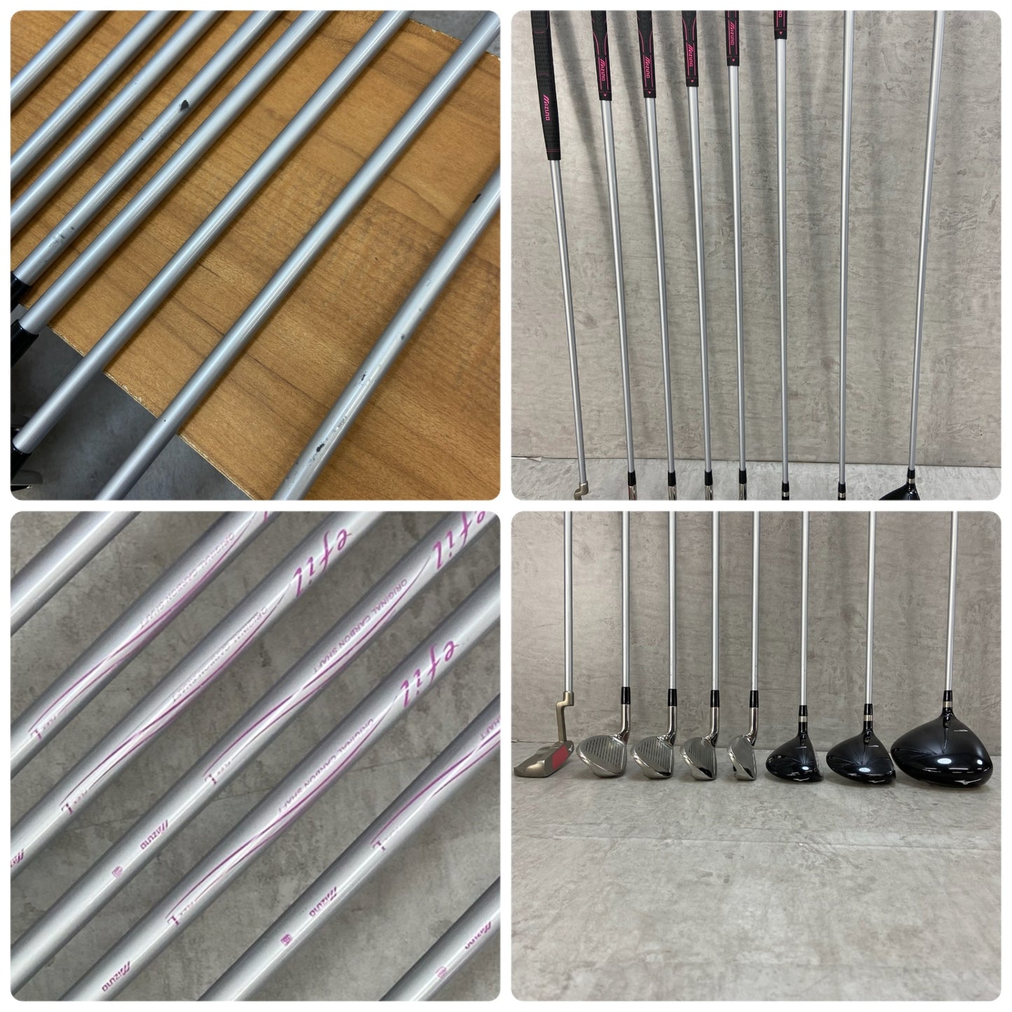 ミズノ エフィル レディースゴルフ クラブセット 8本 L 右利き用 Mizuno efil