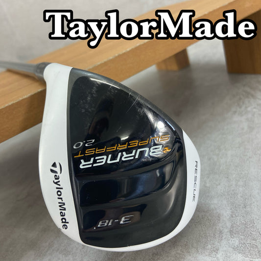 レフティー テーラーメイド バーナー2.0 メンズゴルフ U3 S 左利き用 TaylorMade BURNER