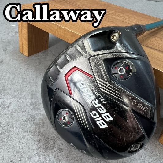 キャロウェイ ビッグバーサアルファ 816 メンズゴルフ ドライバー 6S 右利き用 Callaway  BIG BERTHA ALPHA