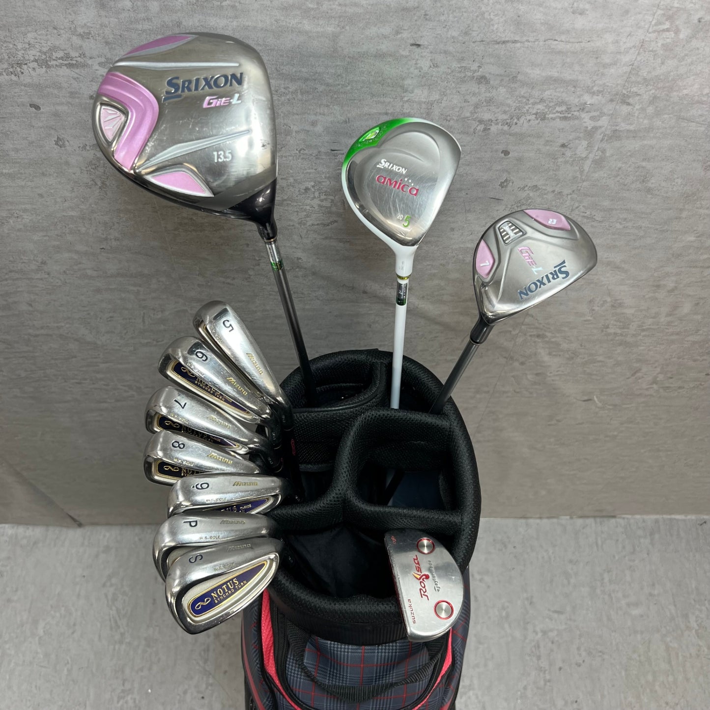 スリクソン ミズノ レディースゴルフ クラブセット 11本 L 右利き用 SRIXON MIZUNO