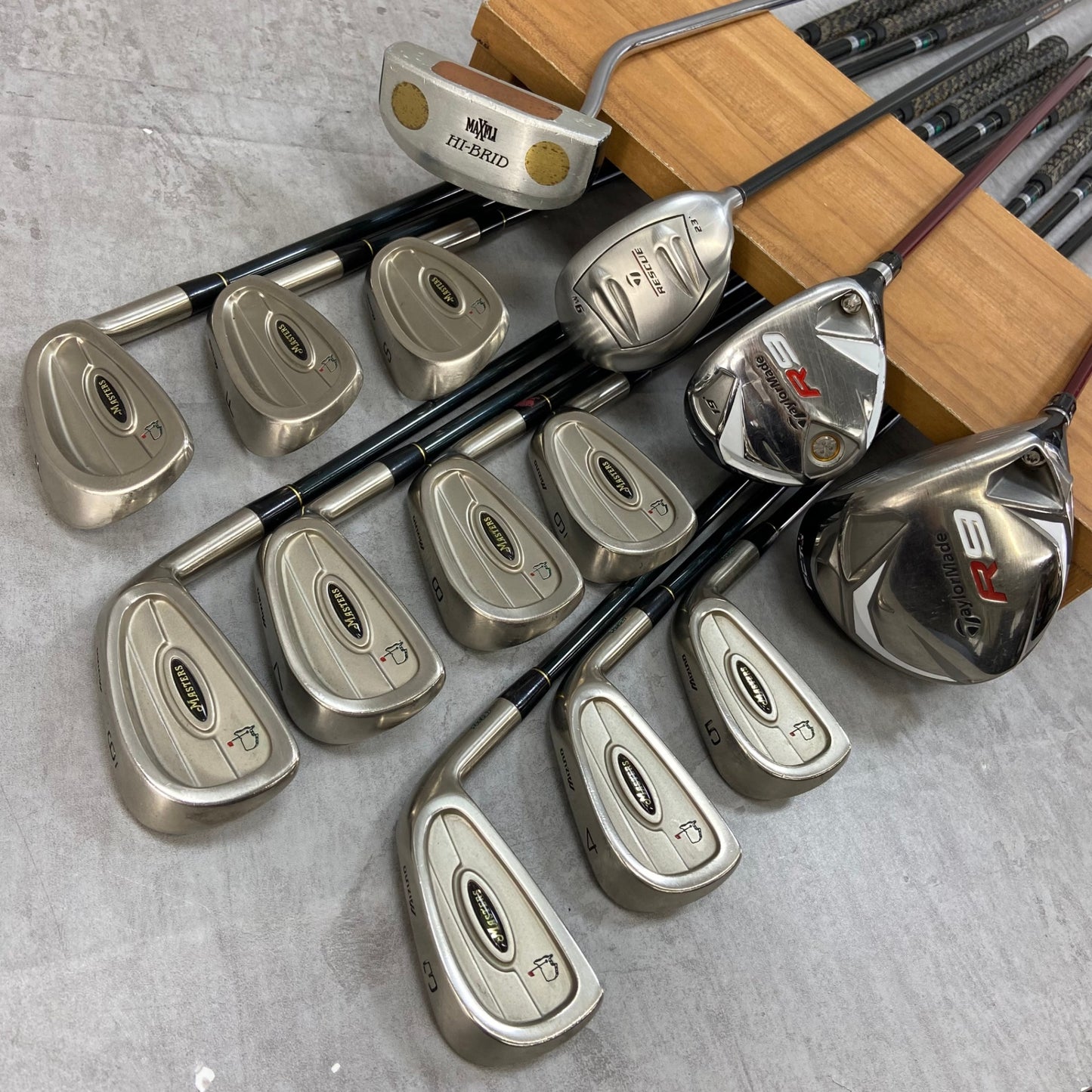 テーラーメイド ミズノ メンズゴルフ クラブセット 14本 右利き用 TaylorMade MIZUNO
